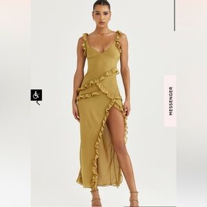 House of CB Pixie Dress in Olive